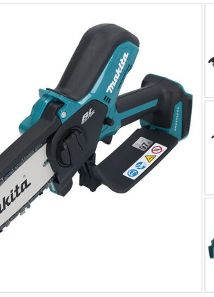 Tronçonneuse à batterie Makita DUC 150 Z01 18 V 15 cm brushless solo - sans batterie, sans chargeur