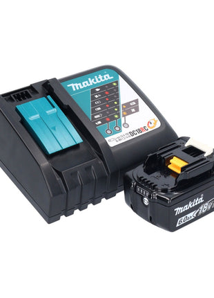 Tronçonneuse à batterie Makita DUC 150 RG01 18 V 15 cm sans balai + 1x batterie 6,0 Ah + chargeur