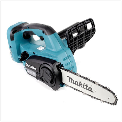 Makita DUC 252 PM2 Akku Kettensäge 36V ( 2x18V ) 25 cm + 2x 4,0 Ah Akku + Doppelladegerät - Toolbrothers