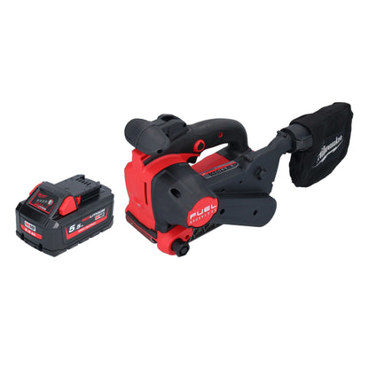 Ponceuse à bande sans fil Milwaukee M18 FBTS75-551 18 V 75 x 457 mm sans balais + 1x batterie 5,5 Ah - sans chargeur