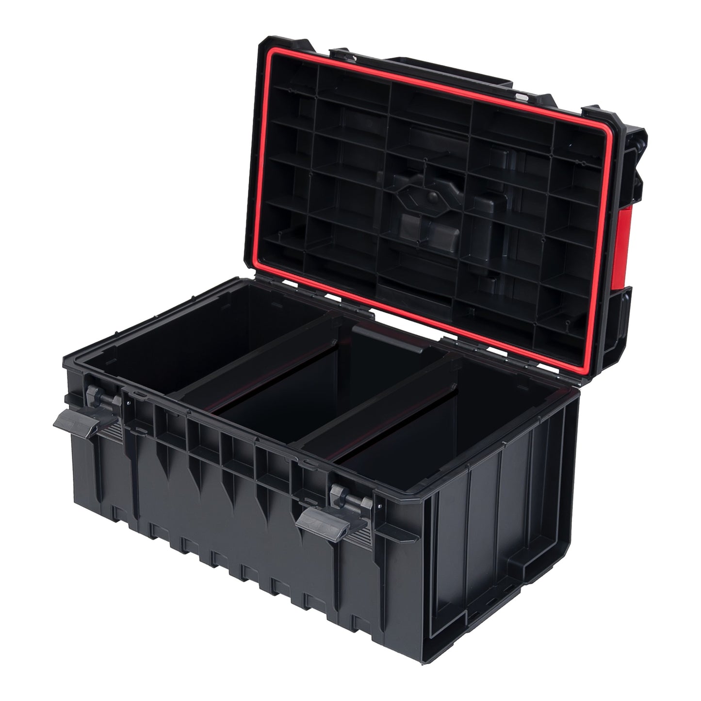 Qbrick System ONE chariot à outils 4 en 1 set 200 2.0 Profi + 350 2.0 Profi + 450 2.0 Profi valise à outils + plateforme de transport