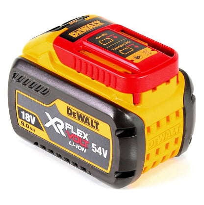 Batterie DeWalt DCB 547 FLEXVOLT 54 V / 18 V 9,0 Ah - 9000 mAh Li-Ion avec indicateur de niveau de charge