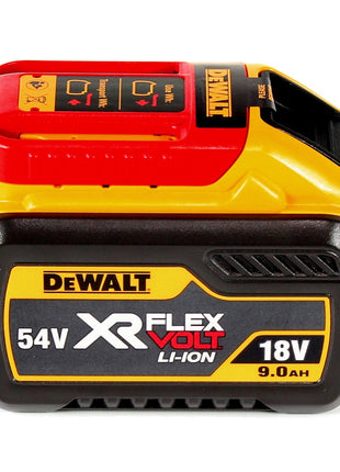 Batterie DeWalt DCB 547 FLEXVOLT 54 V / 18 V 9,0 Ah - 9000 mAh Li-Ion avec indicateur de niveau de charge