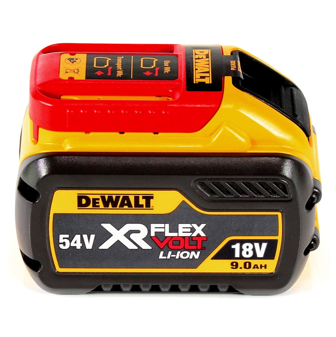 Batterie DeWalt DCB 547 FLEXVOLT 54 V / 18 V 9,0 Ah - 9000 mAh Li-Ion avec indicateur de niveau de charge