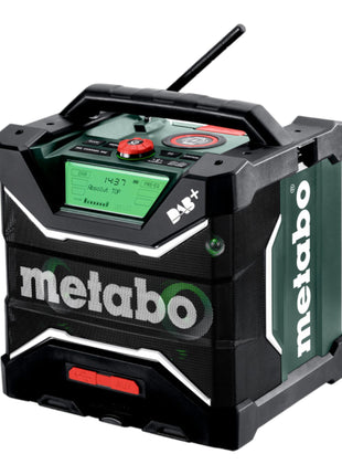 Metabo RC 12 18 32 W BT DAB+ radio de chantier sur batterie 12 - 18 V IP 54 (600779850) - sans batterie, sans chargeur