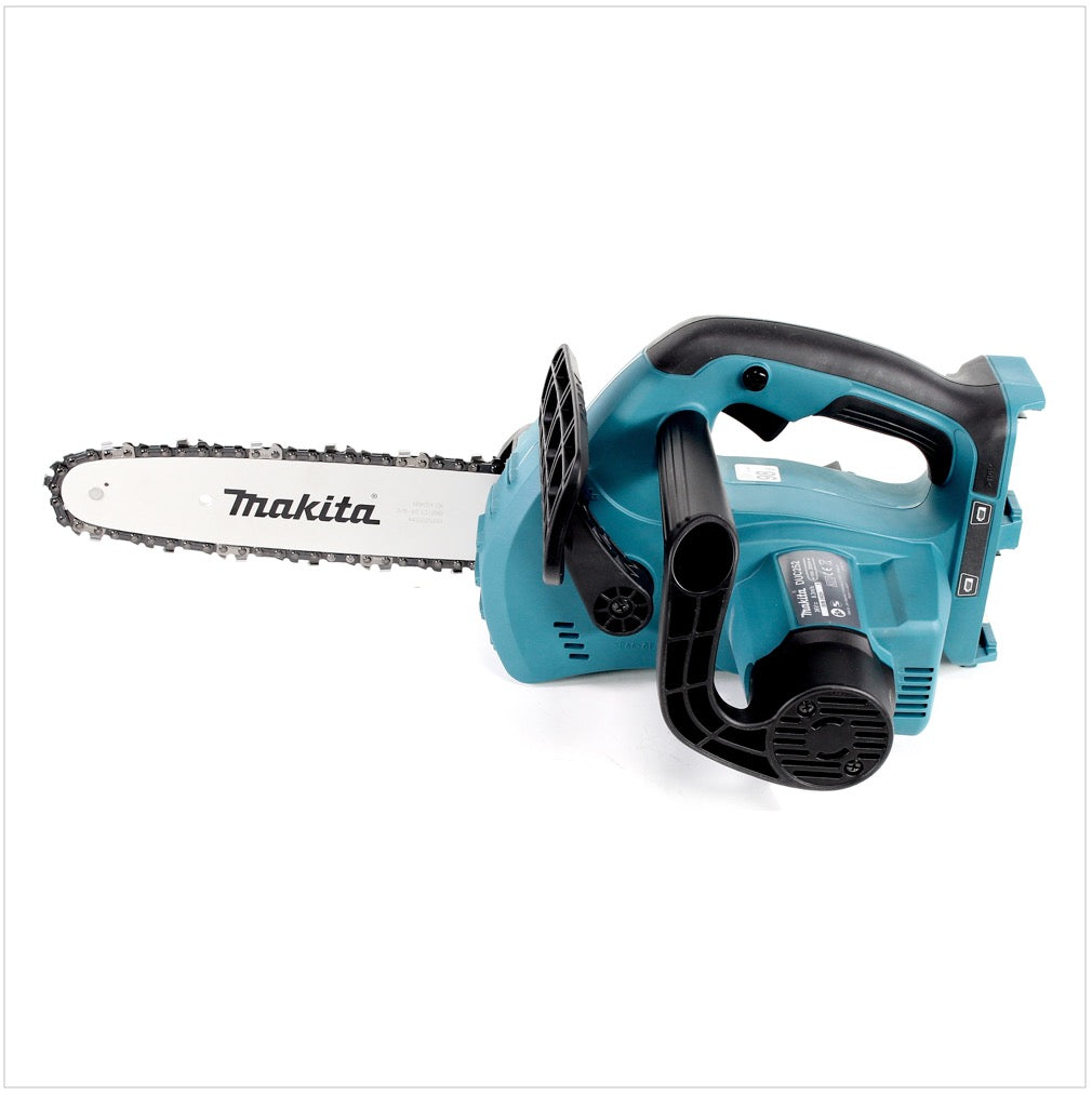 Makita DUC 252 F2 Akku Kettensäge 36V ( 2x18V ) 25 cm + 2x 3,0 Ah Akku - ohne Ladegerät - Toolbrothers