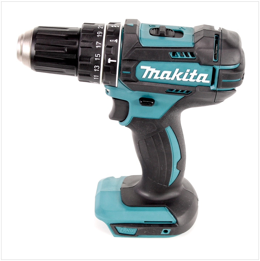 Makita DHP 482 RTJ Akku Schlagbohrschrauber 18V 62Nm im Makpac + 2x 5,0 Ah Akku + Ladegerät - Toolbrothers