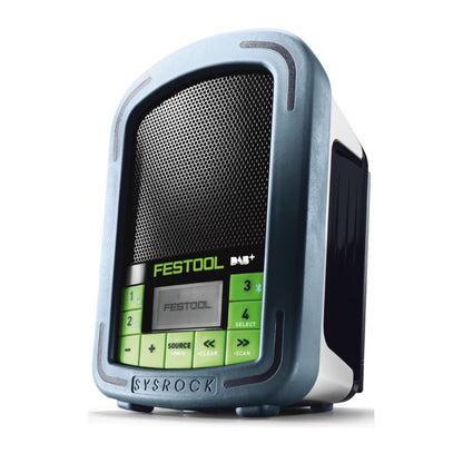 Festool Sysrock BR 10 DAB+ Baustellenradio SYSROCK Solo - ohne Akku und Ladegerät ( 202111 ) - Toolbrothers