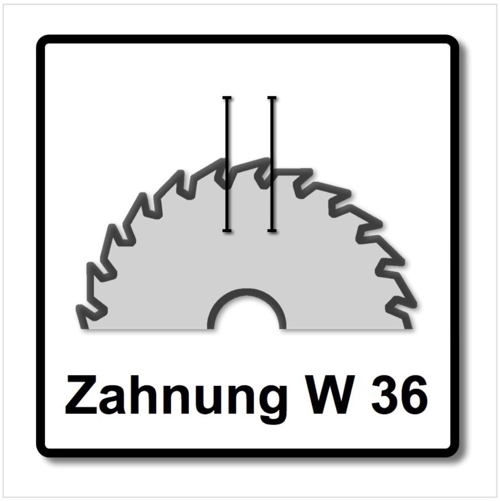 Festool Universal Kreissägeblatt HW 216 x 30 x 2,3 mm W36 216 mm 36 Zähne ( 500124 ) - Toolbrothers