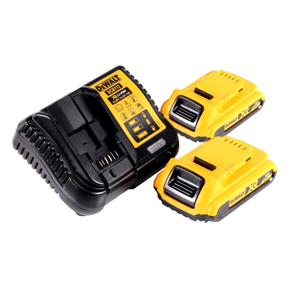 DeWalt DCS 331 D2 Akku Stichsäge 18 V + 2x Akku 2,0 Ah + Ladegerät + TSTAK - Toolbrothers