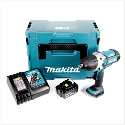 Makita DTW 450 RT1J 18V Li-ion Akku-Schlagschrauber im Makpac + 1 x BL 1850 B 5,0 Ah Akku + DC 18 RC Schnellladegerät - Toolbrothers