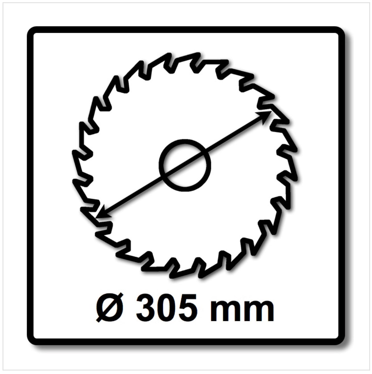 Bosch Kreissägeblatt Multi Material MM MU B 305 x 30 x 3,2 mm 305 mm 96 Zähne ( 2608640453 ) für Kapp- und Gehrungssägen - Toolbrothers