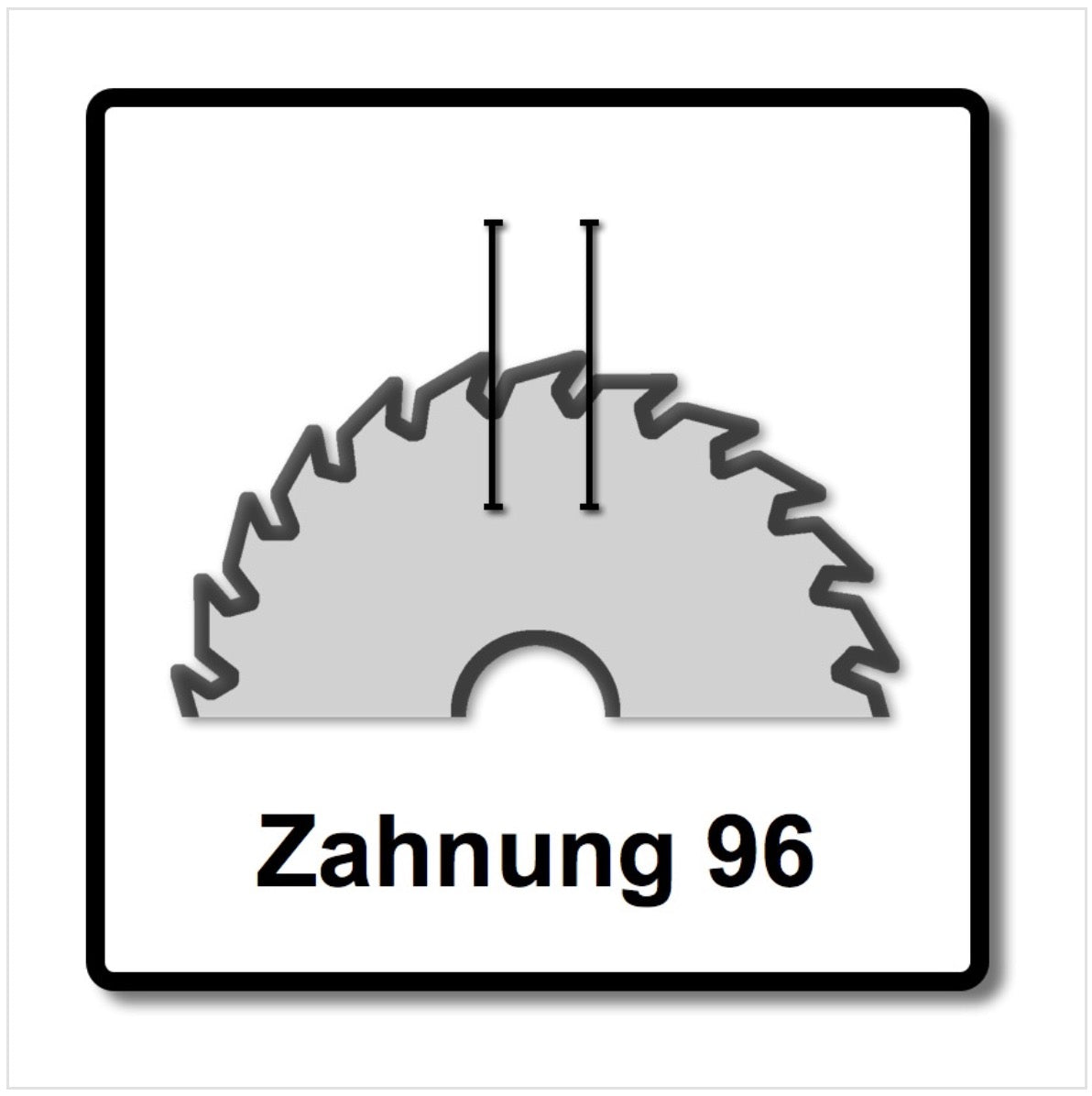 Bosch Kreissägeblatt Multi Material MM MU B 305 x 30 x 3,2 mm 305 mm 96 Zähne ( 2608640453 ) für Kapp- und Gehrungssägen - Toolbrothers