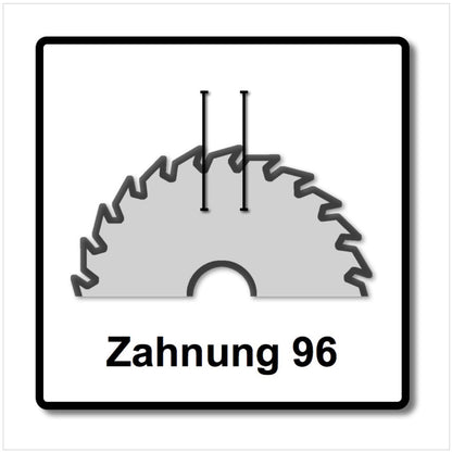 Bosch Kreissägeblatt Multi Material MM MU B 305 x 30 x 3,2 mm 305 mm 96 Zähne ( 2608640453 ) für Kapp- und Gehrungssägen - Toolbrothers