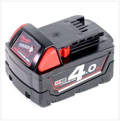 Milwaukee M18 BP - 401 18 V Akku Hobel in Stanley TSTAK Box + M18 B4 4,0 Ah Akku - Toolbrothers