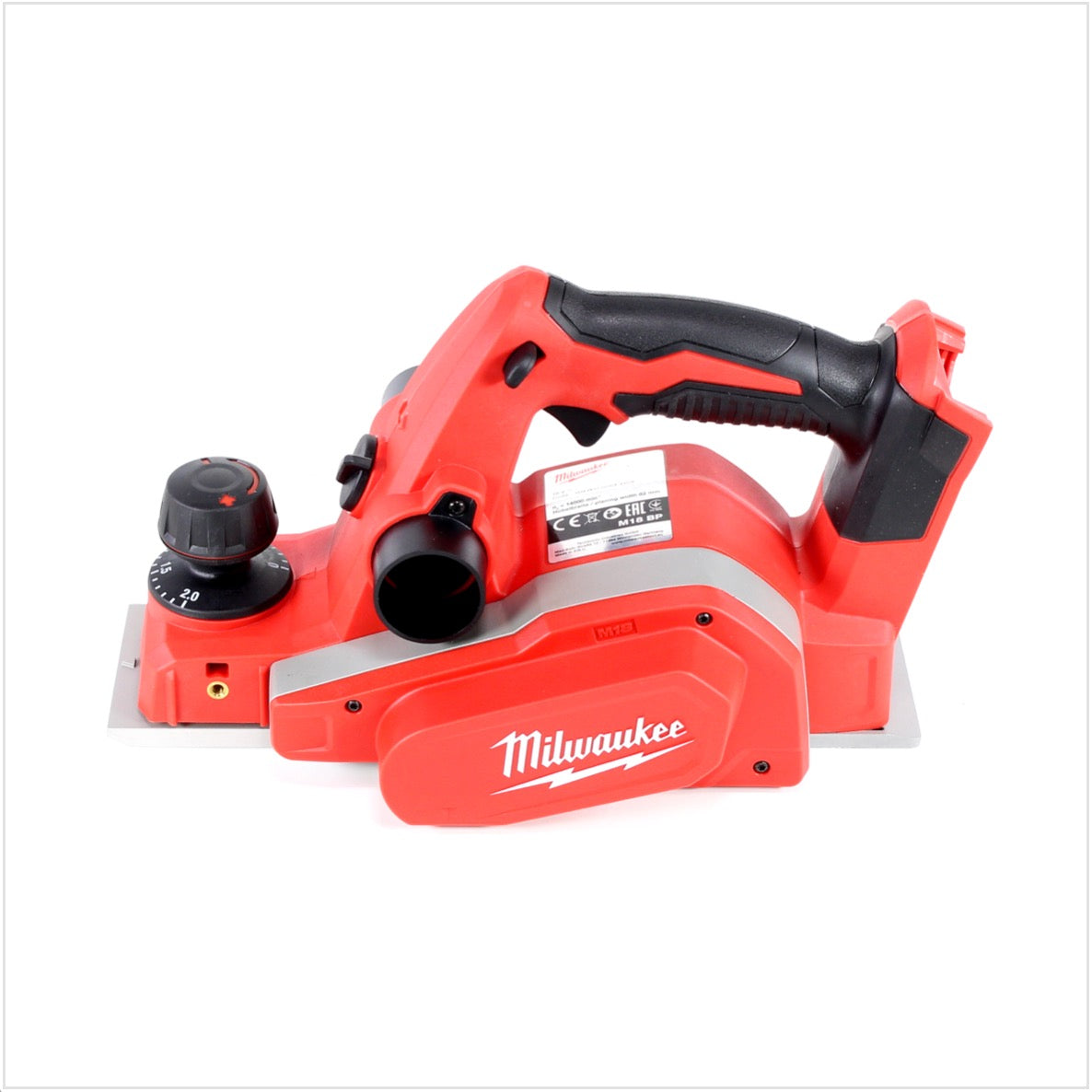 Milwaukee M18 BP - 401 18 V Akku Hobel in Stanley TSTAK Box + M18 B4 4,0 Ah Akku - Toolbrothers