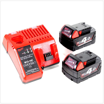 Milwaukee M18 BMT-402C Akku Multifunktionswerkzeug + 2x Akku 4,0Ah + Ladegerät + TSTAK - Toolbrothers