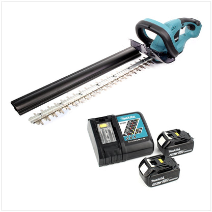 Makita DUH 523 Akku Heckenschere 18V 52cm mit 2x 4,0Ah Akku und Ladegerät - Toolbrothers