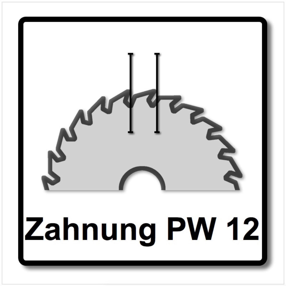 Festool 2x Panther Kreissägeblatt HW 160 x 2,2 x 20 mm PW12 160 mm 12 Zähne ( 2x 496301 ) - Toolbrothers