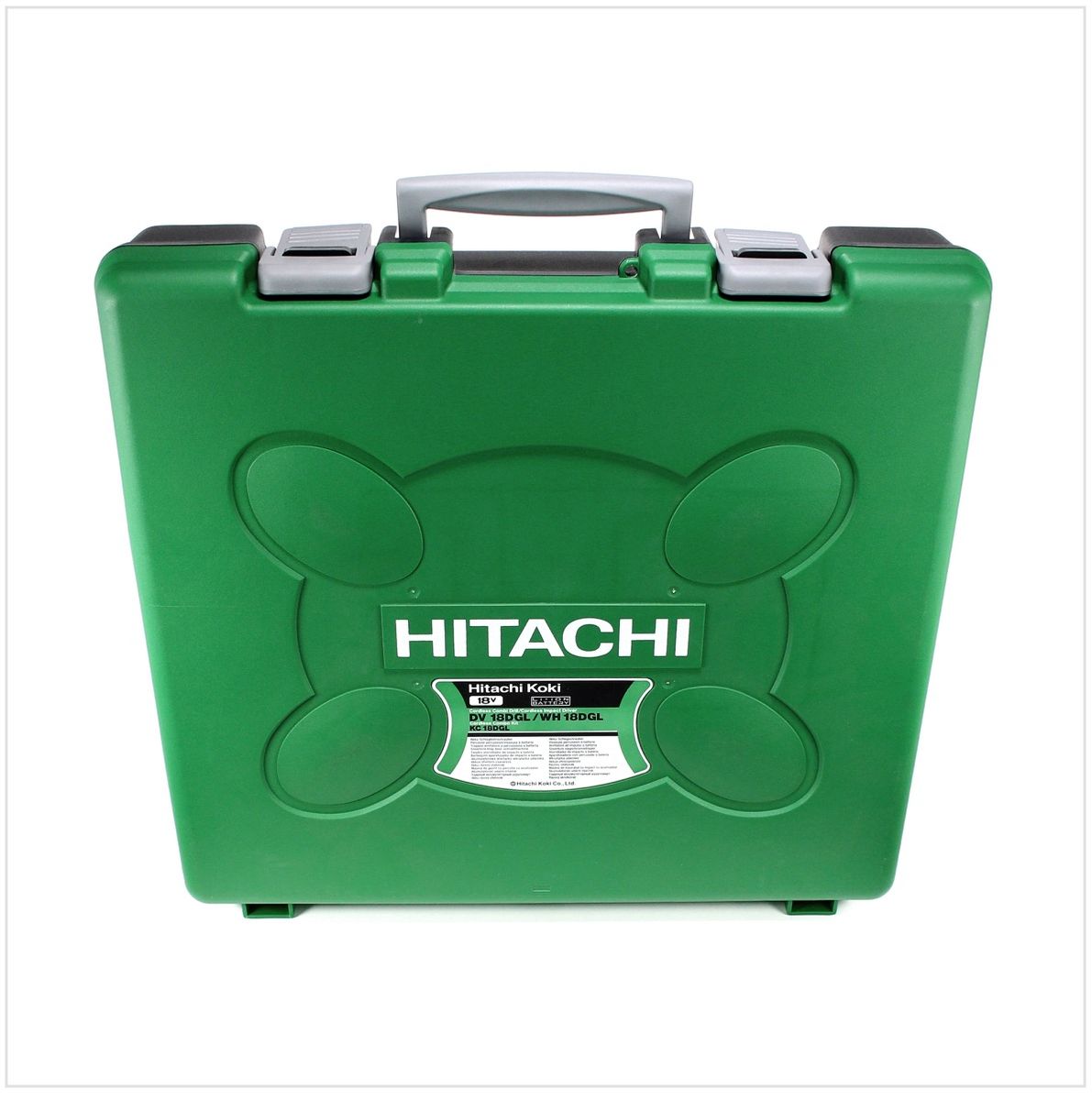 Hitachi DV 18 DGL 18 V Schlagbohrschrauber im Hitachi Transportkoffer + 2x Hitachi BSL 1850 5,0 Ah Akku + 1x Hitachi UC 18YFSL Akku Ladegerät 14,4 - 18 V - Toolbrothers