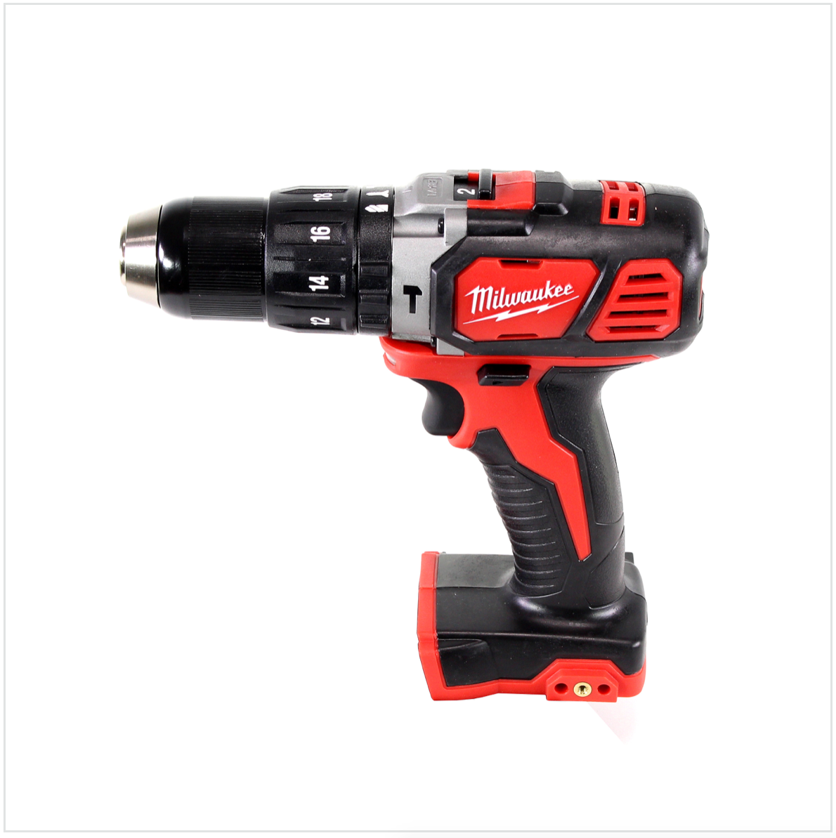 Milwaukee M18 BPD Set 1C - 152C 18 V Akku Schlag Bohr Schrauber im Transportkoffer + 2x M18 1,5 Ah Li-Ion Akku + 1x M12-18 C Ladegerät - Toolbrothers