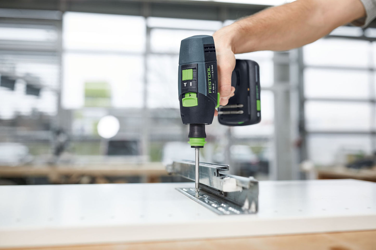 Festool PZ 1-100 CE/2 Bit ( 500841 ) für Festool Akku-Bohrschrauber und Akku-Schlagbohrschrauber mit FastFix Aufnahme und Werkzeugfutter WH-CE CENTROTEC