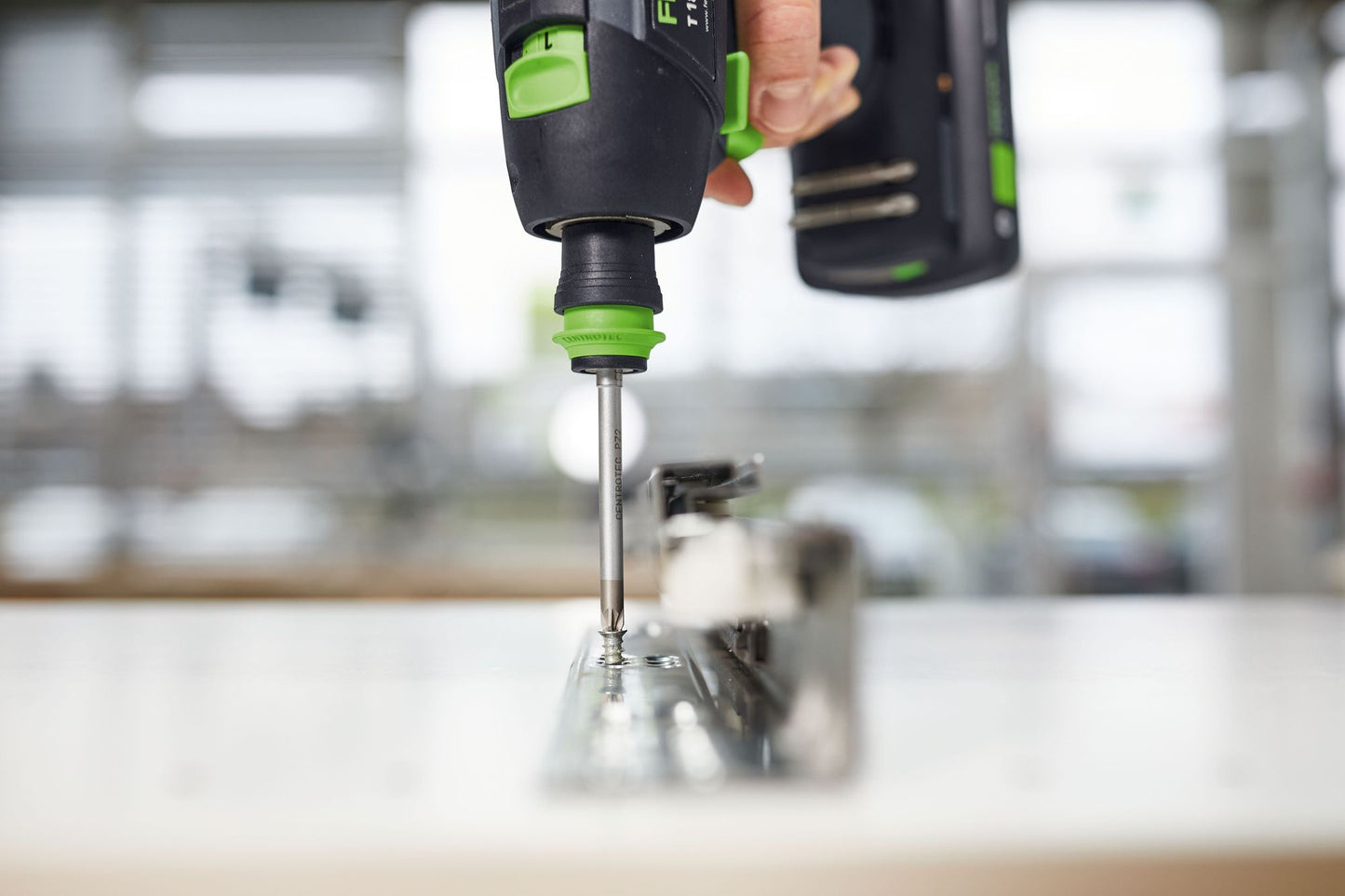 Festool PZ 1-100 CE/2 Bit ( 500841 ) für Festool Akku-Bohrschrauber und Akku-Schlagbohrschrauber mit FastFix Aufnahme und Werkzeugfutter WH-CE CENTROTEC