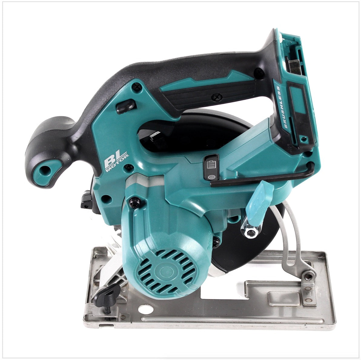 Makita DCS 551 Z Akku Metall Handkreissäge 18 V Brushless 150 x 20 mm Solo - ohne Akku, Ladegerät, Koffer - Toolbrothers