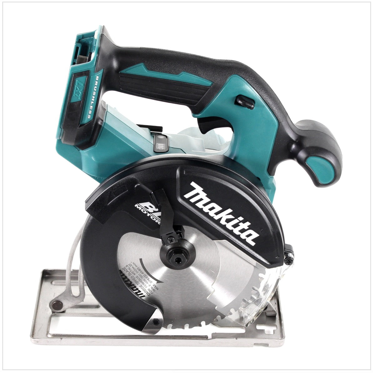 Makita DCS 551 Z Akku Metall Handkreissäge 18 V Brushless 150 x 20 mm Solo - ohne Akku, Ladegerät, Koffer - Toolbrothers