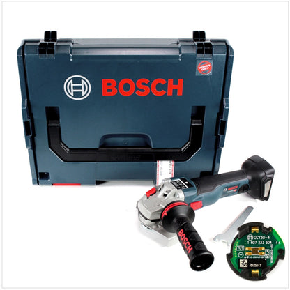 Bosch GWS 18V-125 SC Akku Winkelschleifer 18V 125mm Solo + GCY 30-4 Connectivity Modul + L-Boxx ( 06019G3400 ) - Toolbrothers