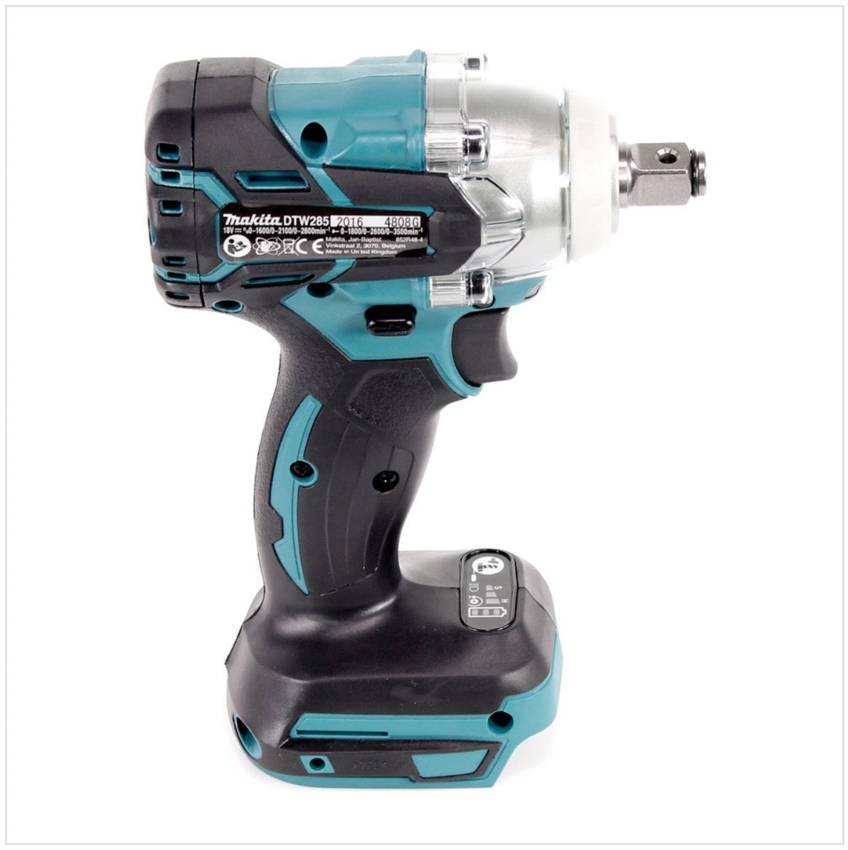 Makita DTW 285 ZJ Akku Schlagschrauber 18V 280Nm 1/2" Brushless Solo + Makpac - ohne Akku, ohne Ladegerät - Toolbrothers