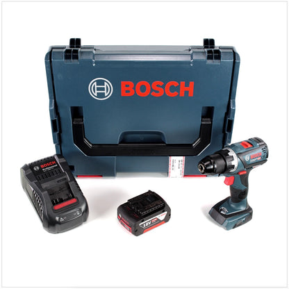 Bosch GSR 18 V-60 C Professional Brushless Li-Ion Akku Bohrschrauber in L-Boxx mit 1x GBA 5,0 Ah Akku und GAL 1880 CV Ladegerät - Toolbrothers