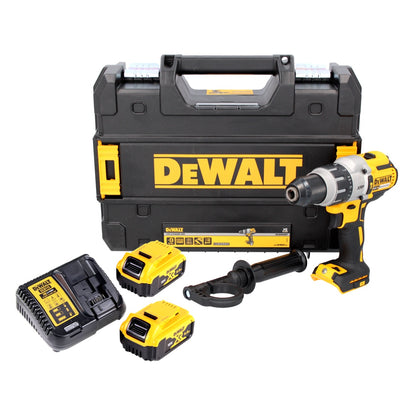 DeWalt DCD 996 P2 Akku Schlagbohrschrauber 18 V 95 Nm Brushless + 2x Akku 5,0 Ah + Ladegerät + TSTAK - Toolbrothers