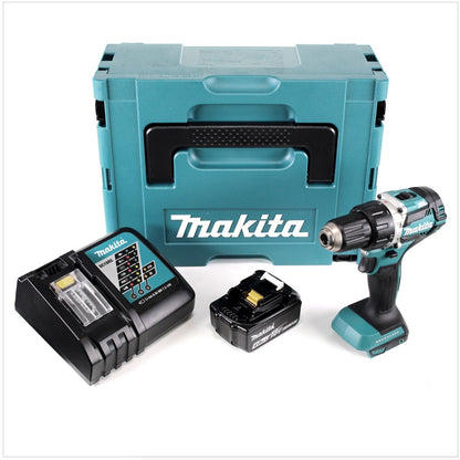 Makita DDF 484 RM1J 18 V Akku Bohrschrauber Brushless 54 Nm im Makpac mit 1x 4,0 Ah Akku und Ladegerät - Toolbrothers