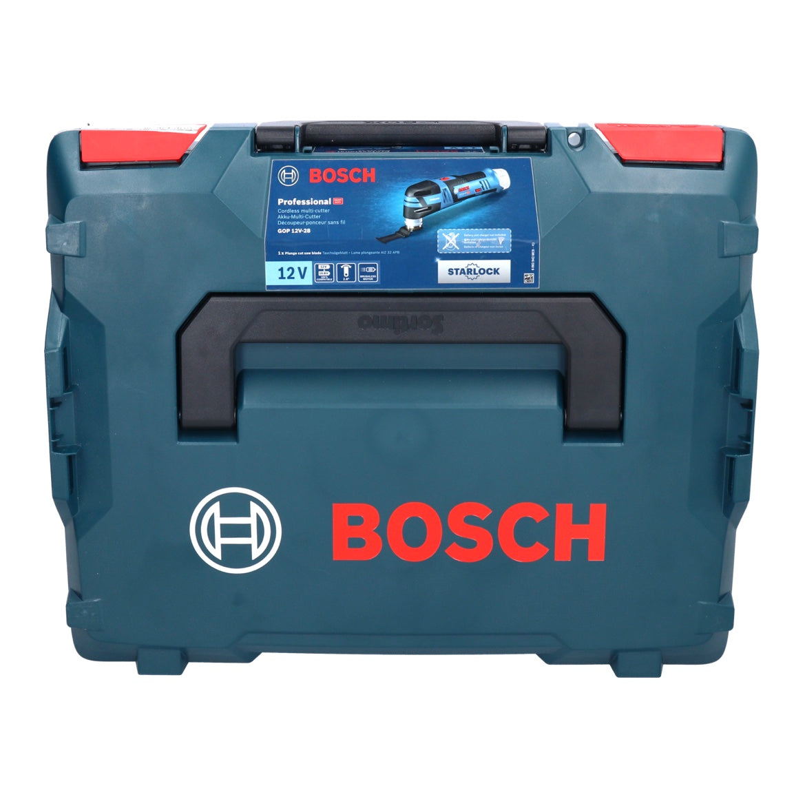 Bosch GOP 12V-28 Professional Akku Multi Cutter 12 V Brushless ( 06018B5002 ) + L-Boxx - ohne Akku, ohne Ladegerät - Toolbrothers