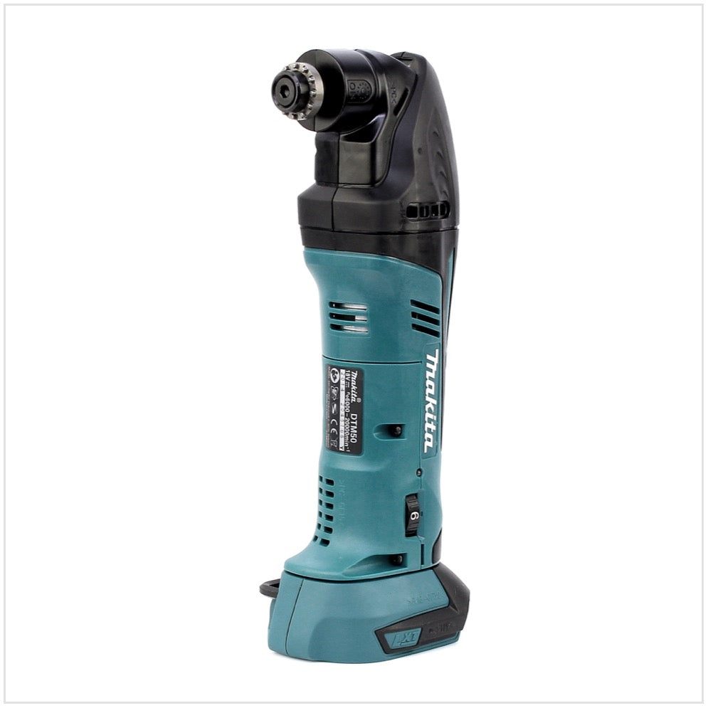 Makita DTM 50 RT1J 18V Li-Ion Akku Multifunktionswerkzeug im Makpac + 1x BL 1850 B 5,0 Ah Akku + 1x DC18RC Ladegerät - Toolbrothers