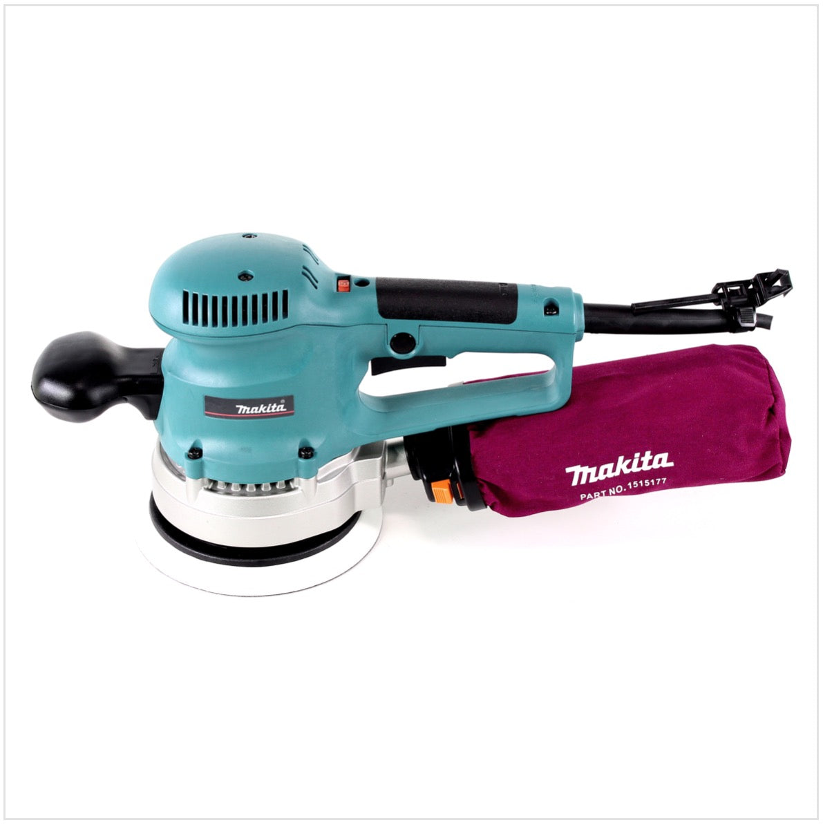 Makita BO 6030 Exzenterschleifer 150 mm mit 310 Watt Solo, ohne Zubehör - Toolbrothers