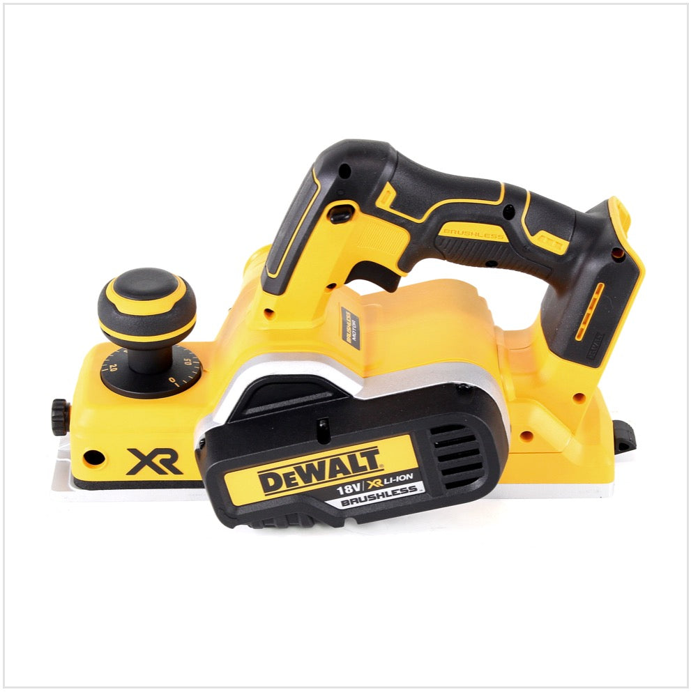 DeWalt DCP 580 D2 Akku Hobel 18V 82mm + 2x Akku 2,0Ah + Ladegerät + TSTAK - Toolbrothers