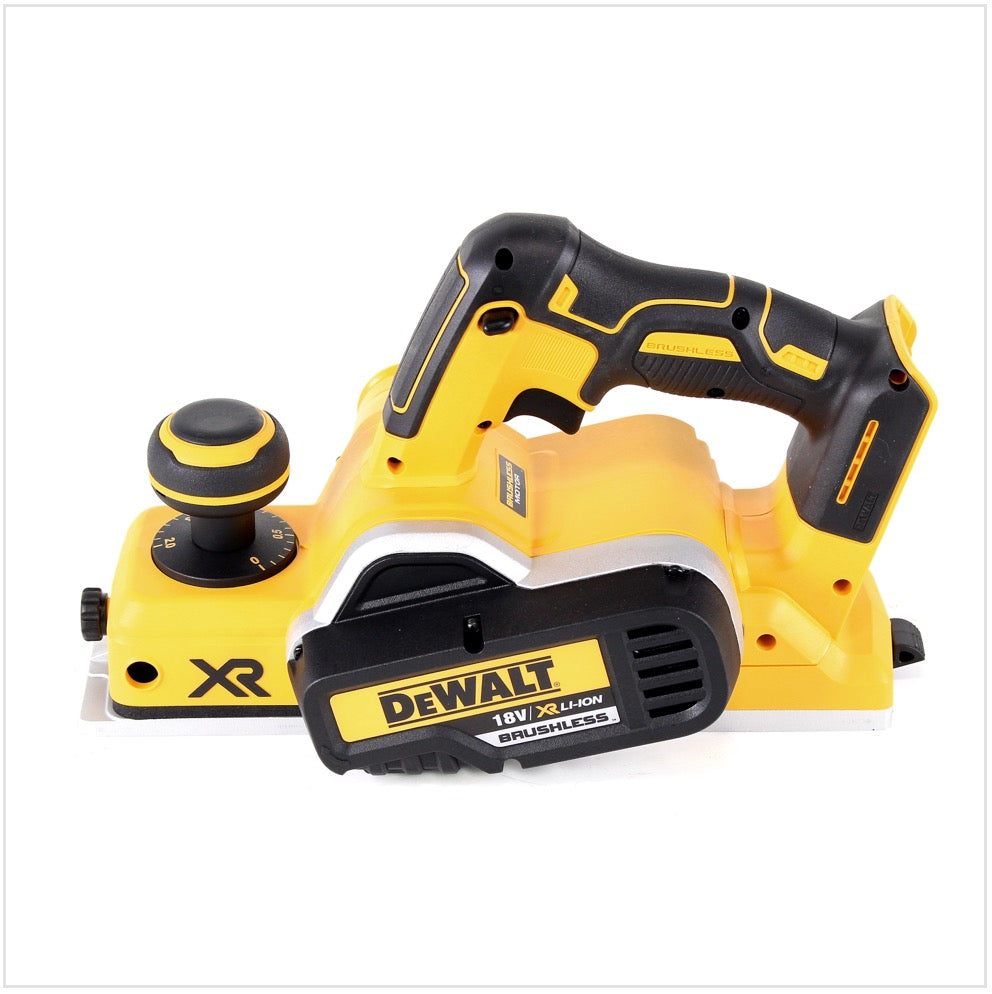 DeWalt DCP 580 P2 Akku Hobel 18V 82mm + 2x Akku 5,0Ah + Ladegerät + TSTAK - Toolbrothers