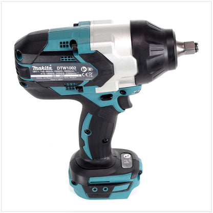 Makita DTW 1002 Z Akku Schlagschrauber 1/2“ 18V 1000Nm Brushless Solo + 9tlg. Steckschlüssel Set - ohne Akku, ohne Ladegerät - Toolbrothers