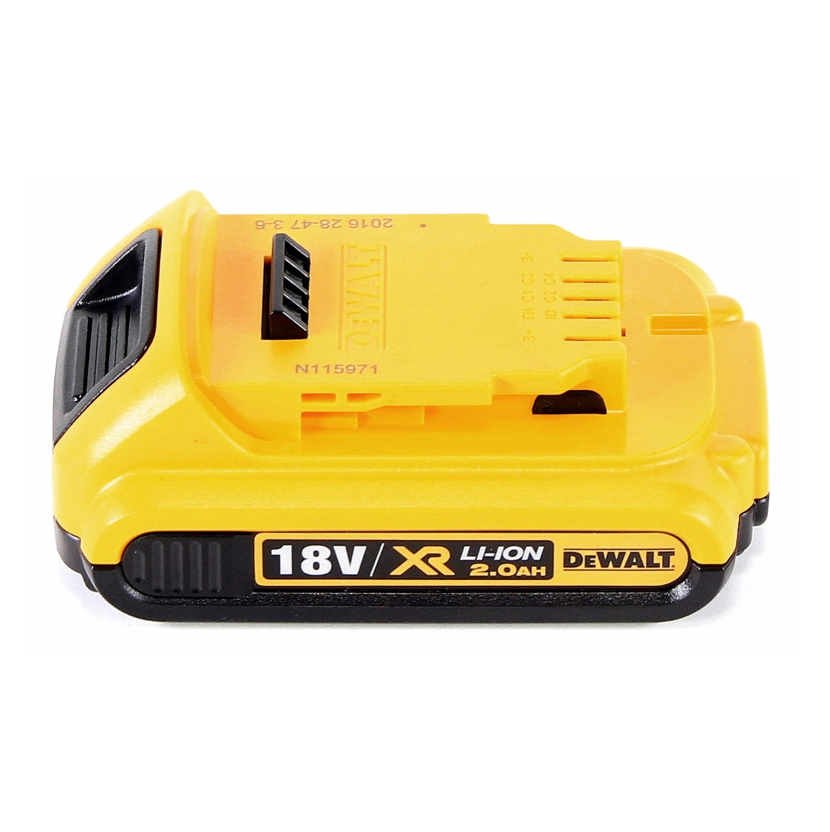 DeWalt DCG 412 Akku Winkelschleifer 18V 125mm Solo + 1x Akku 2,0Ah - ohne Ladegerät - Toolbrothers