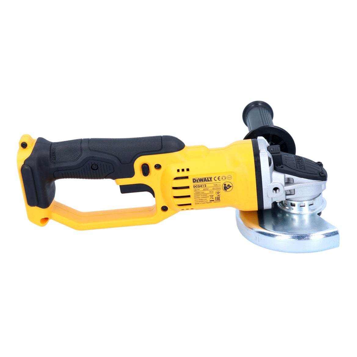 DeWalt DCG 412 Akku Winkelschleifer 18 V 125mm + 1x Akku 5,0Ah - ohne Ladegerät - Toolbrothers