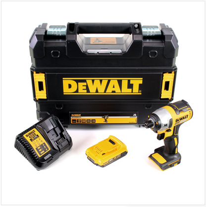 Dewalt DCF 886 D1 Akku Schlagschrauber 18V 1/4" Brushless + 1x Akku 2,0Ah + Ladegerät + TSTAK - Toolbrothers