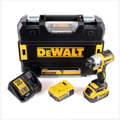 Dewalt DCF 886 P2 Akku Schlagschrauber 18V 1/4" Brushless + 2x Akku 5,0Ah + Ladegerät + TSTAK - Toolbrothers