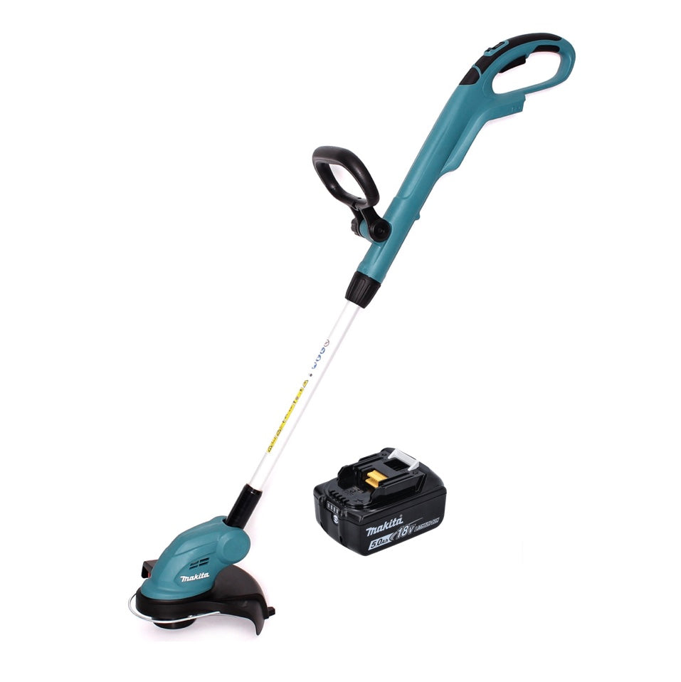 Makita DUR 181 T1 Akku Rasentrimmer 18 V 260 mm + 1x Akku 5,0 Ah - ohne Ladegerät - Toolbrothers