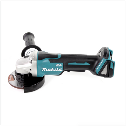 Makita DGA 455 RFJ Akku Winkelschleifer 18 V 115mm Brushless + 2x Akku 3,0Ah + Ladegerät + Makpac - Toolbrothers