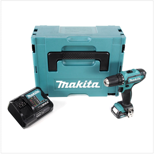 Makita DF 331 DSY1J 10,8 V Li-Ion Akku Bohrschrauber im Makpac mit 1x BL 1020 B 2,0 Ah Akku und DC 10 SA Schnellladegerät - Toolbrothers