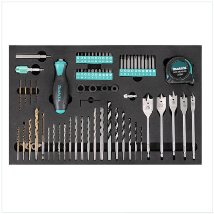 Makita P-90261 Pro XL - Großes 70-teiliges Bit, Bohrer und Zubehör Set - Toolbrothers