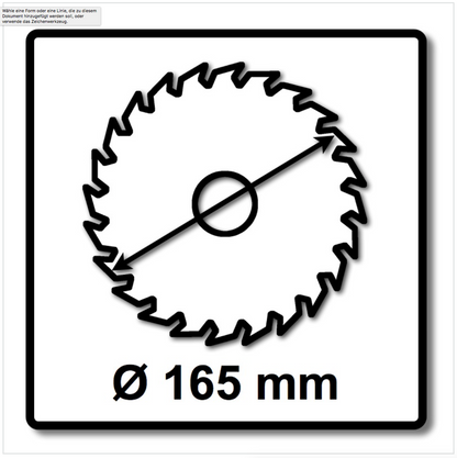 Makita B-49345 - 2 Stück Kreissägeblätter 165 mm B09298 und B08159 - Toolbrothers