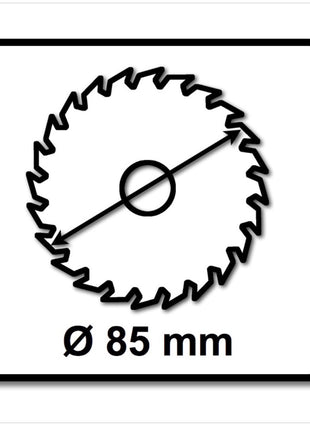 Bosch 3x Kreissägeblatt Optiline Wood ST WO H 85x15-20 85 mm 20 Zähne ( 3x 2608643071 ) - Toolbrothers